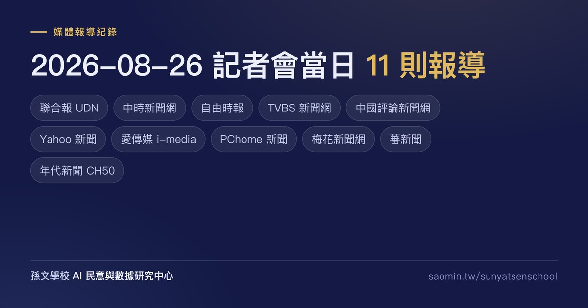 媒體報導紀錄
